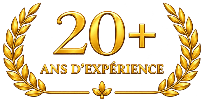 20 ans d’expérience